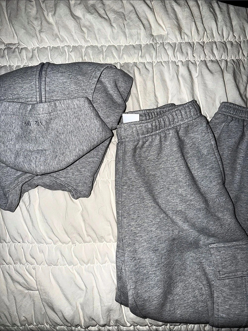 ARITZIA SET - Jacket and Sweatpant gray set